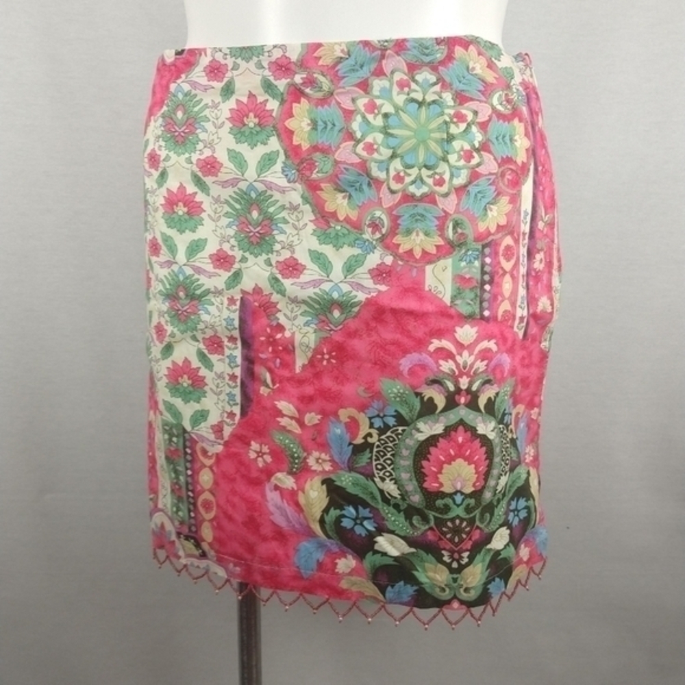 Boston Proper Floral skirt - Picture 2 of 10